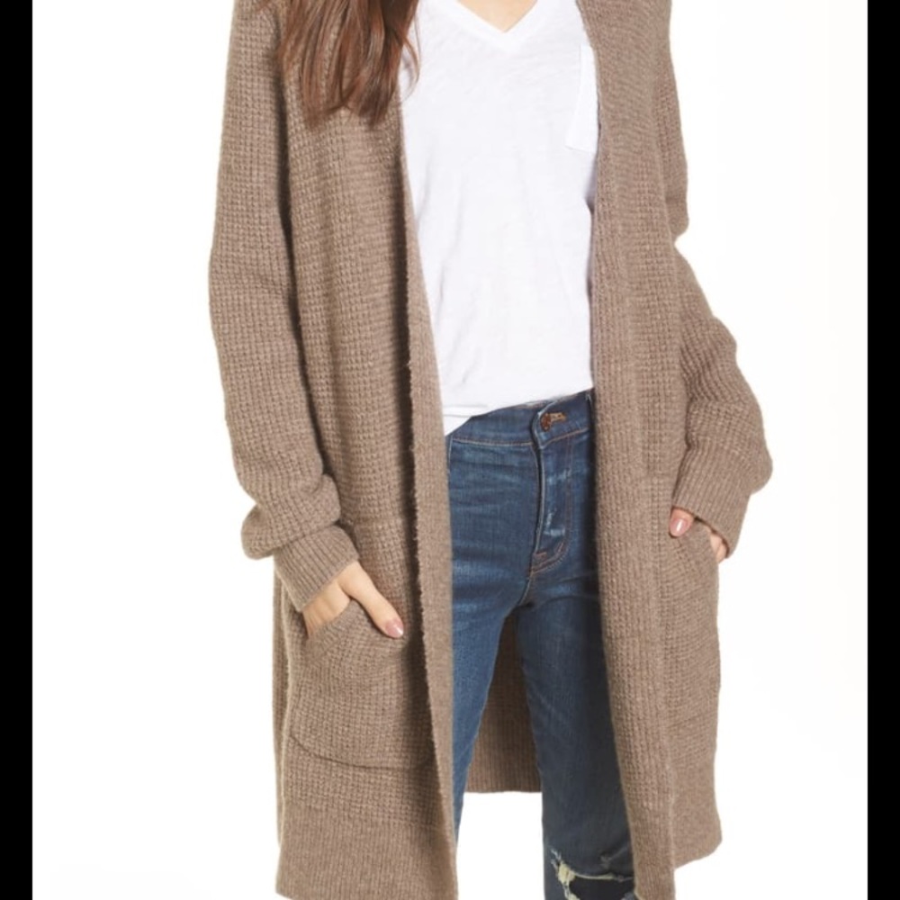 Madewell Waffle cardigan